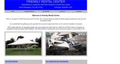 Desktop Screenshot of friendlyrentalcenter.com